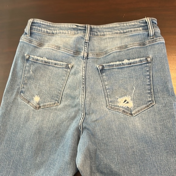Flying Monkey Distressed Raw Hem Jeans - Picture 7 of 14